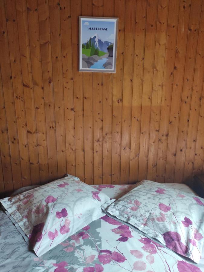 Bel Appartement Au Rez De Chaussee D'Un Chalet Jarrier Exteriör bild