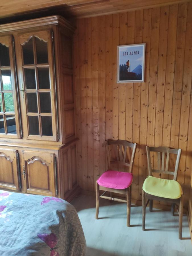 Bel Appartement Au Rez De Chaussee D'Un Chalet Jarrier Exteriör bild