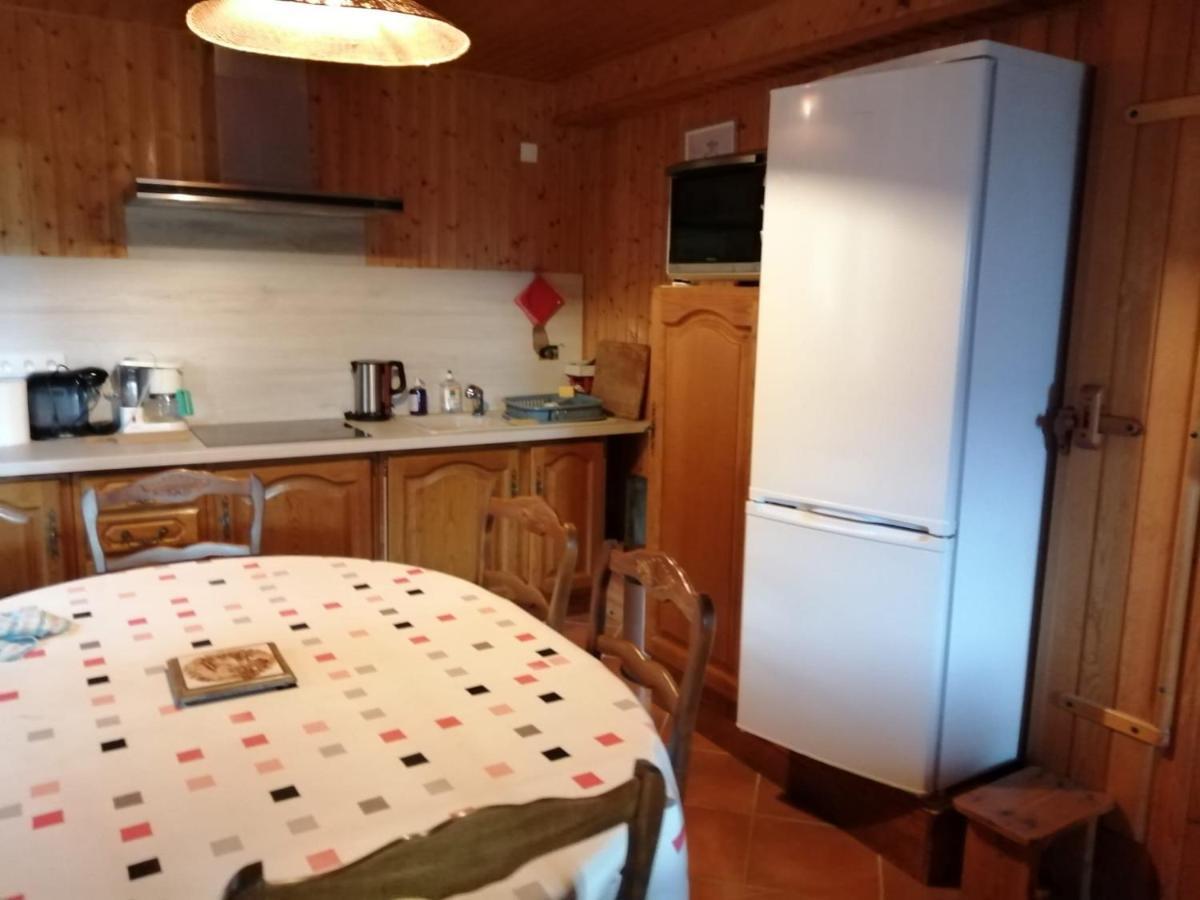 Bel Appartement Au Rez De Chaussee D'Un Chalet Jarrier Exteriör bild